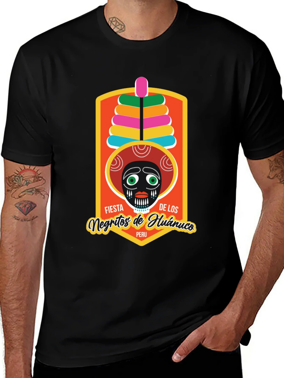 Fiesta de los Negritos T-Shirt Peru Culture product image 1