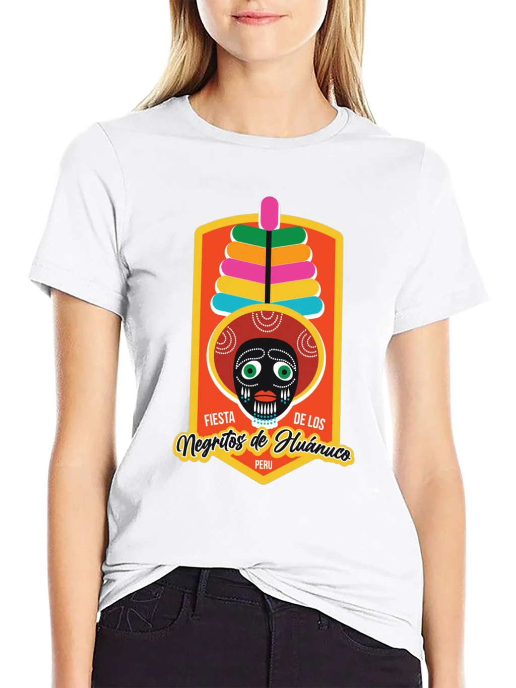 Fiesta de los Negritos T-Shirt Peru Culture product image 8