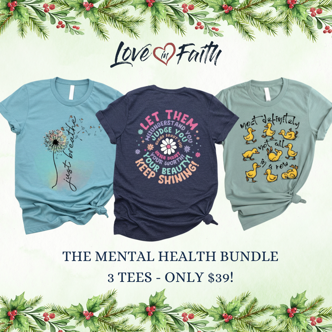 Mental Health Bundle - 3 Tees for $39! product image 1