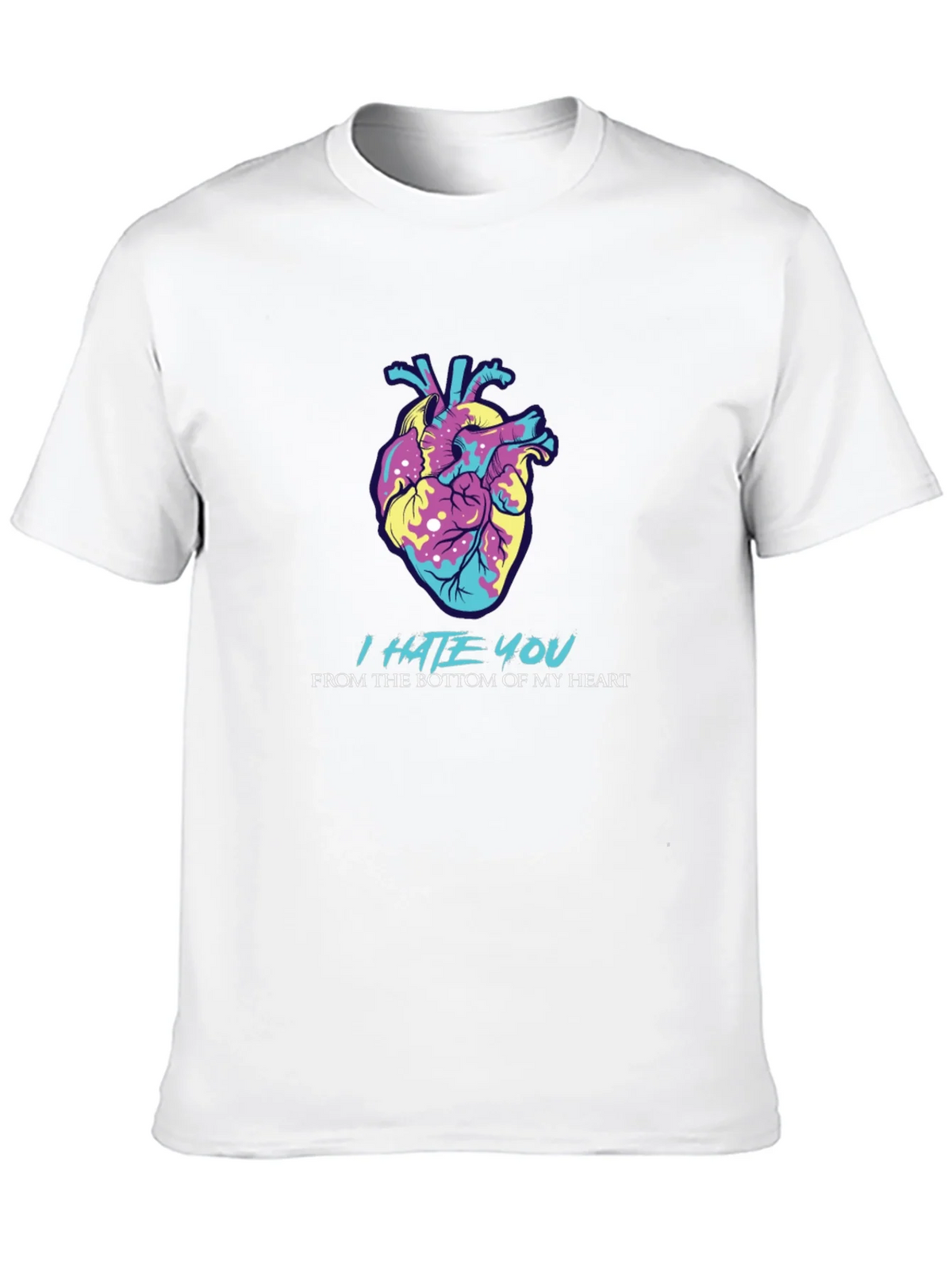 I Hate You Heart Graphic Tee - Express Yourself product image 2