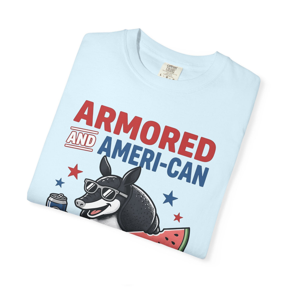 Armadillo Clipart Shirt 4th Of July Freedom Unisex Gift product image 8