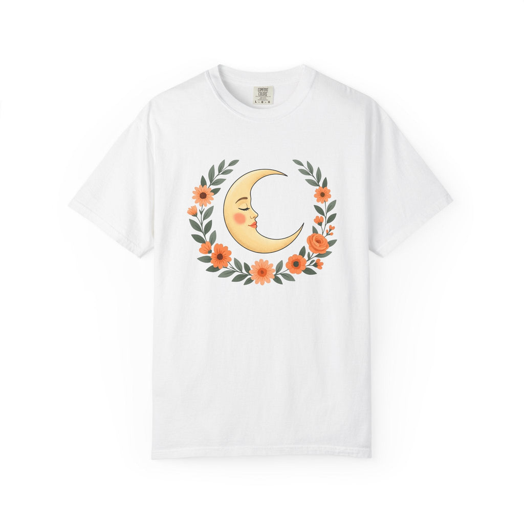 Crescent Moon Shirt Boho Chic Astrology Unisex Gift Hippie product image 1