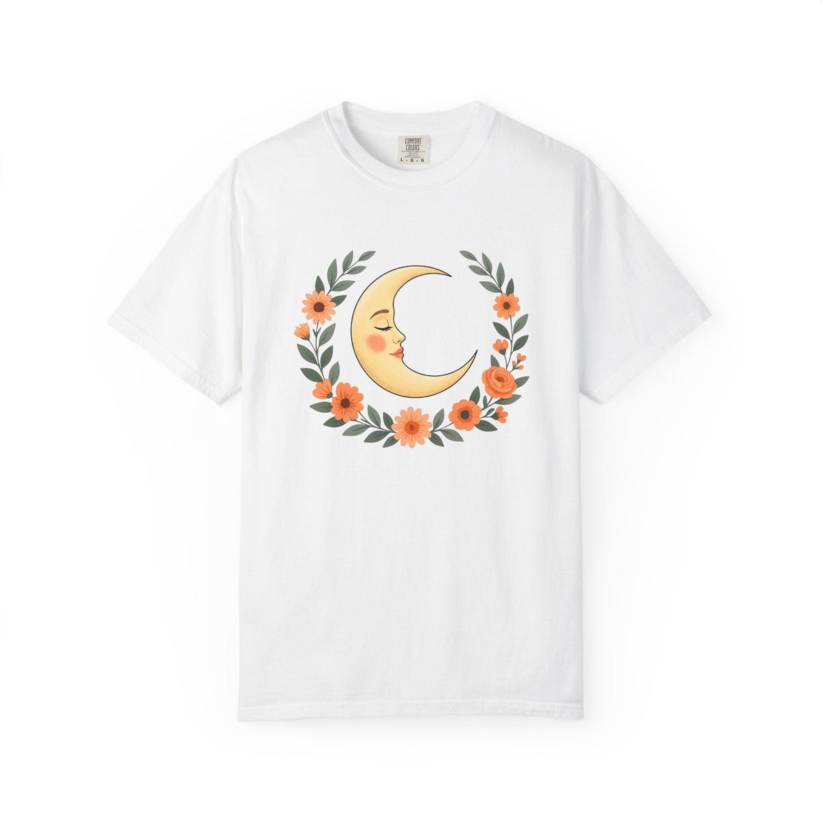 Crescent Moon Shirt Boho Chic Astrology Unisex Gift Hippie product image 1
