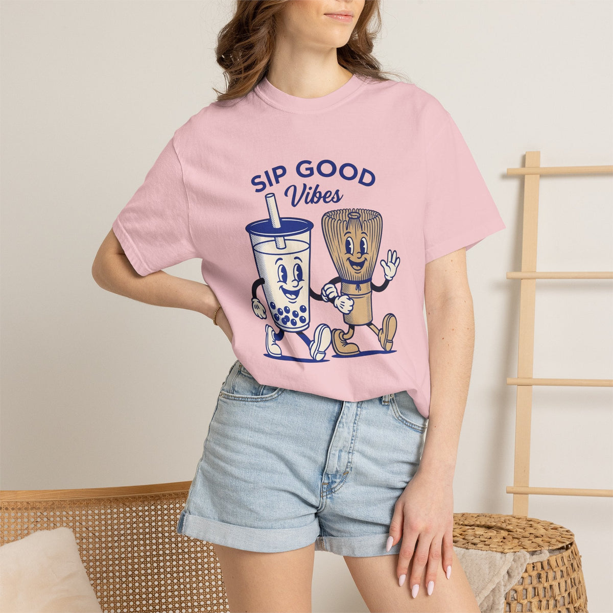 Bubble Tea Graphic Shirt Coffee Kawaii Unisex Gift Cartoon product image 12
