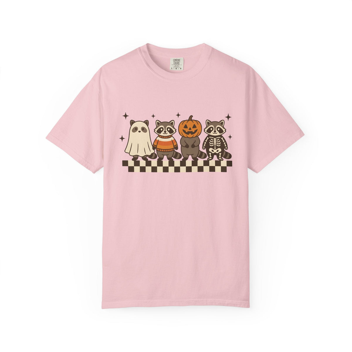 Raccoon Outfits Shirt Halloween Wildlife Unisex Gift Cute product image 3