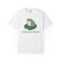Frog Water Lily Shirt Valentines Wildlife Unisex Gift Comic product image 1
