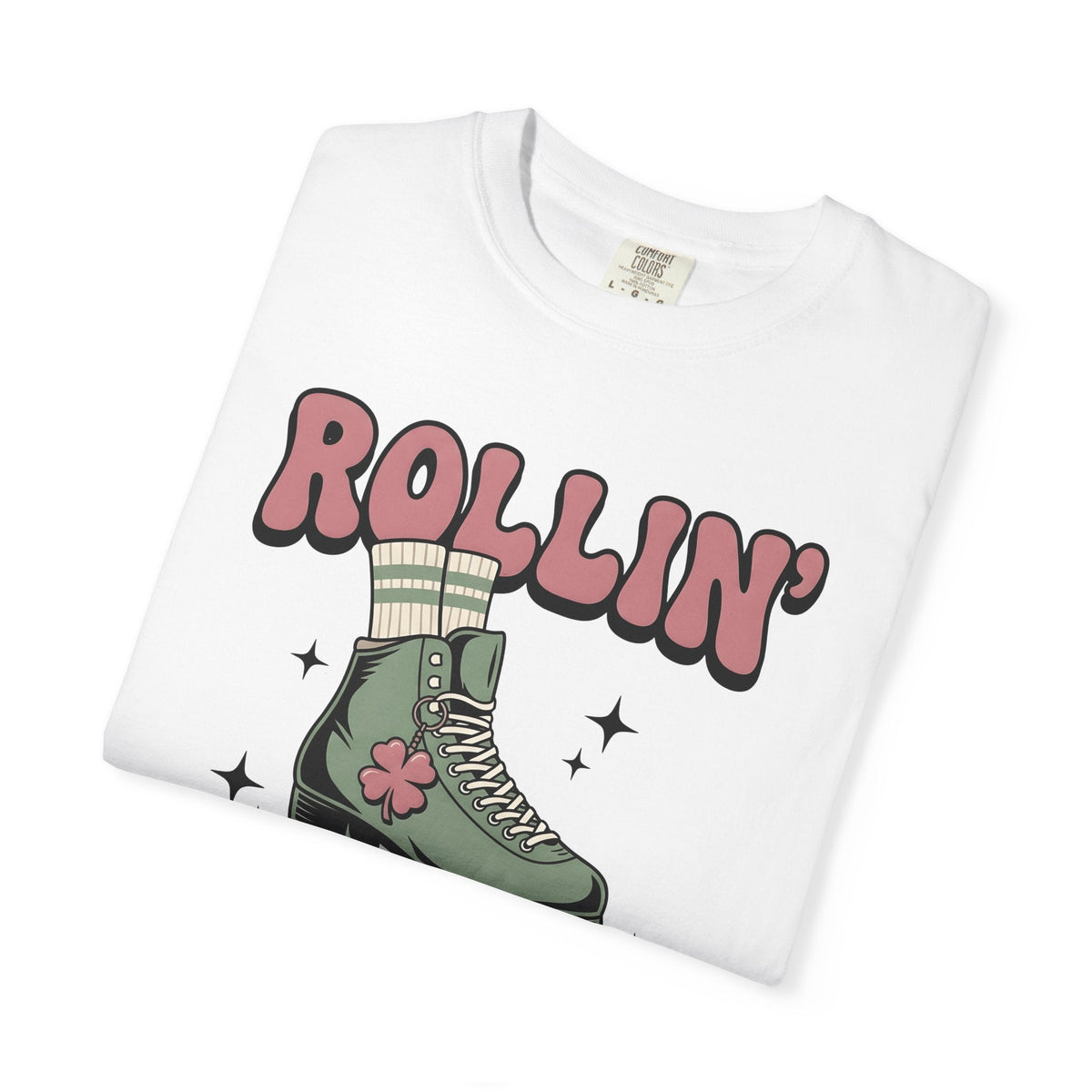 Roller Skate Shirt St Patrick's Day Skates Unisex Gift product image 5