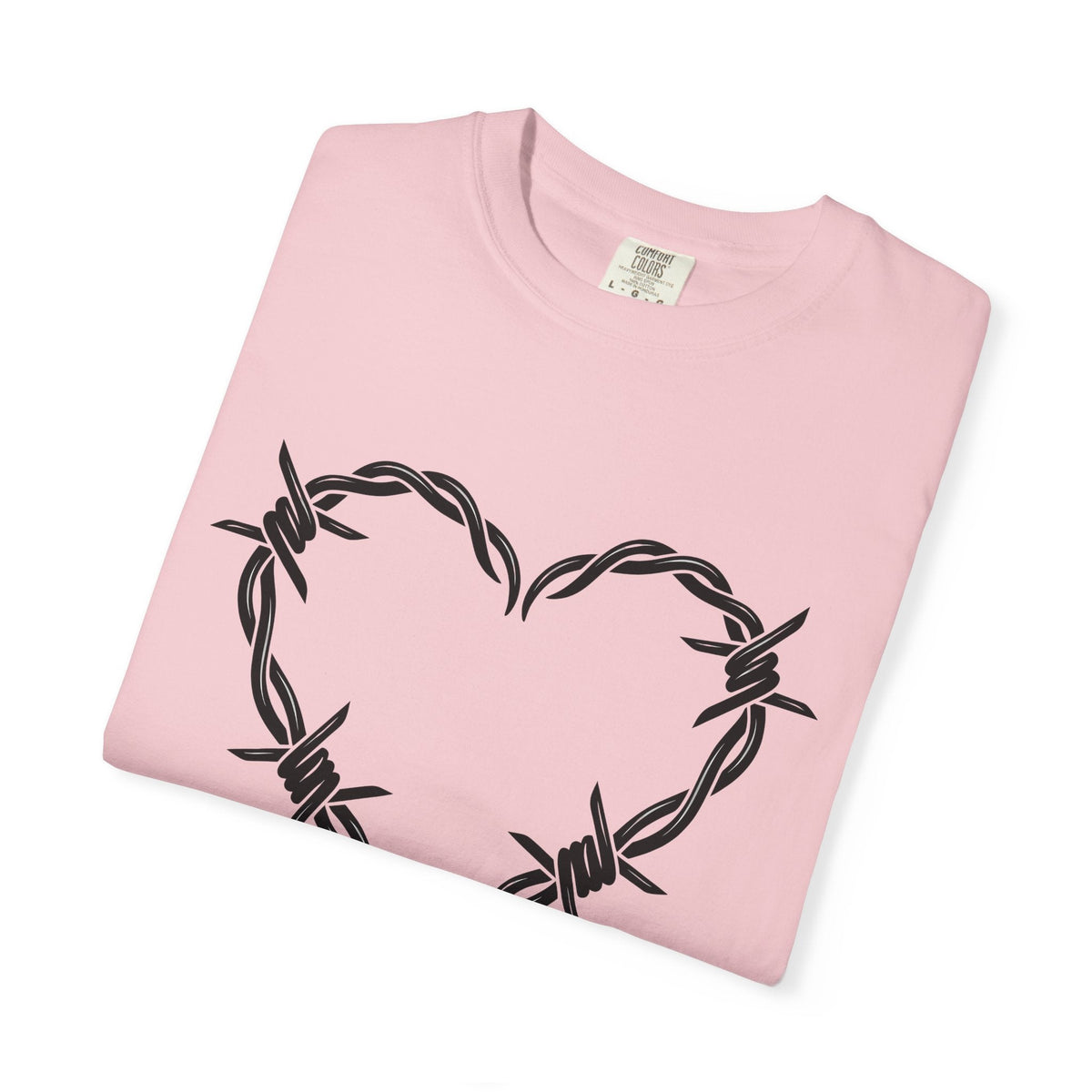 Spiked Wire Heart Shirt Cowgirl Cowboy Gift for Women Heavy product image 11