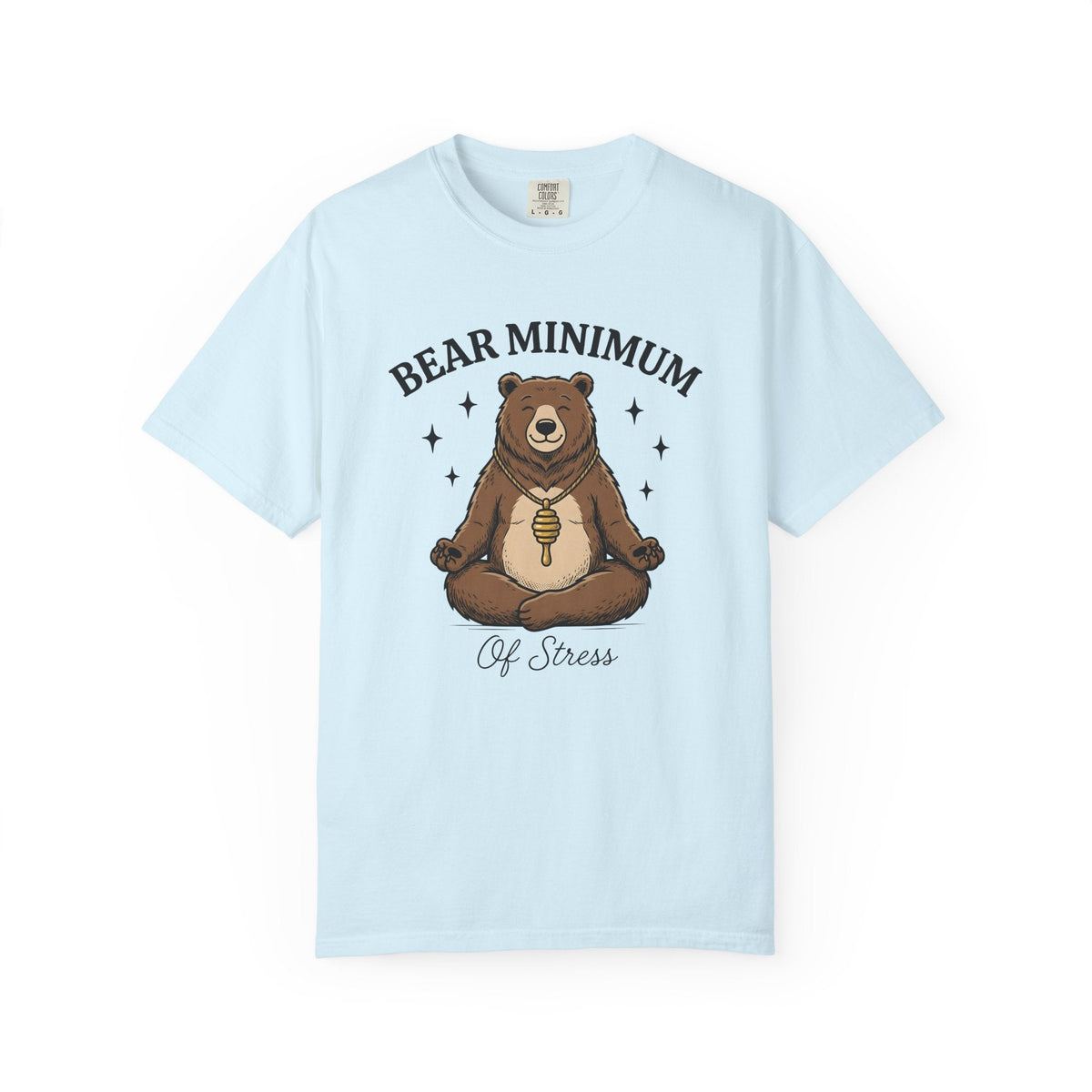 Calm Bear Shirt Yoga Fauna Unisex Gift Graphic Tee T-Shirt product image 2