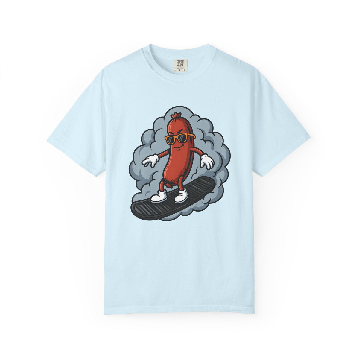 Kielbasa Skateboard Shirt Sports Recipe Unisex Gift Doodle product image 2