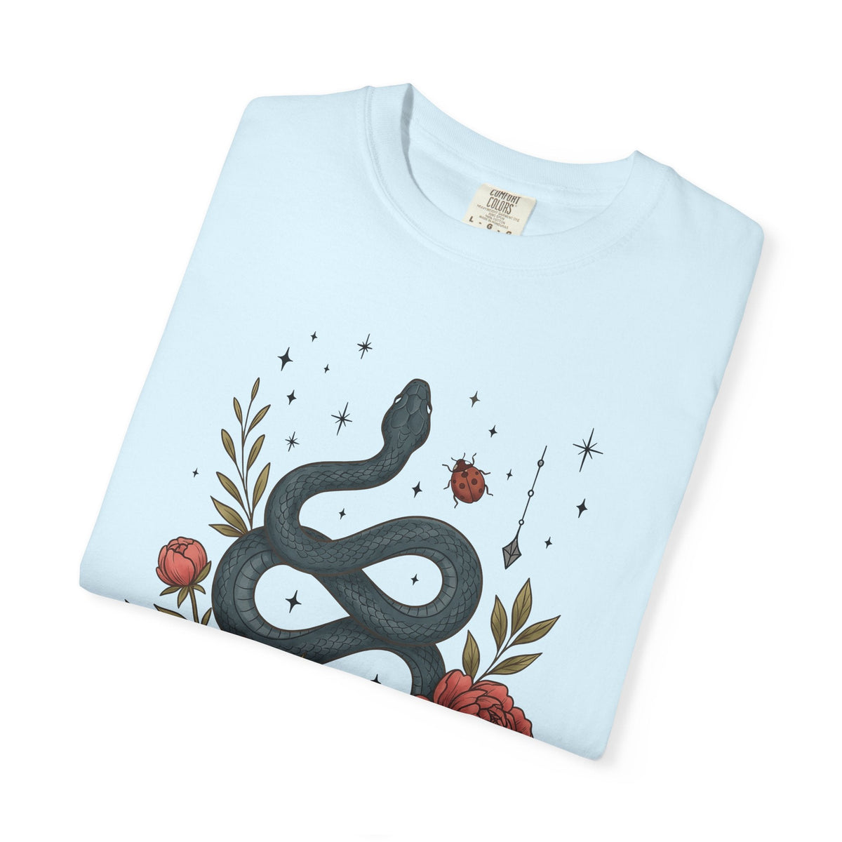 Serpent Bloom Shirt Boho Chic Esoteric Unisex Gift product image 8