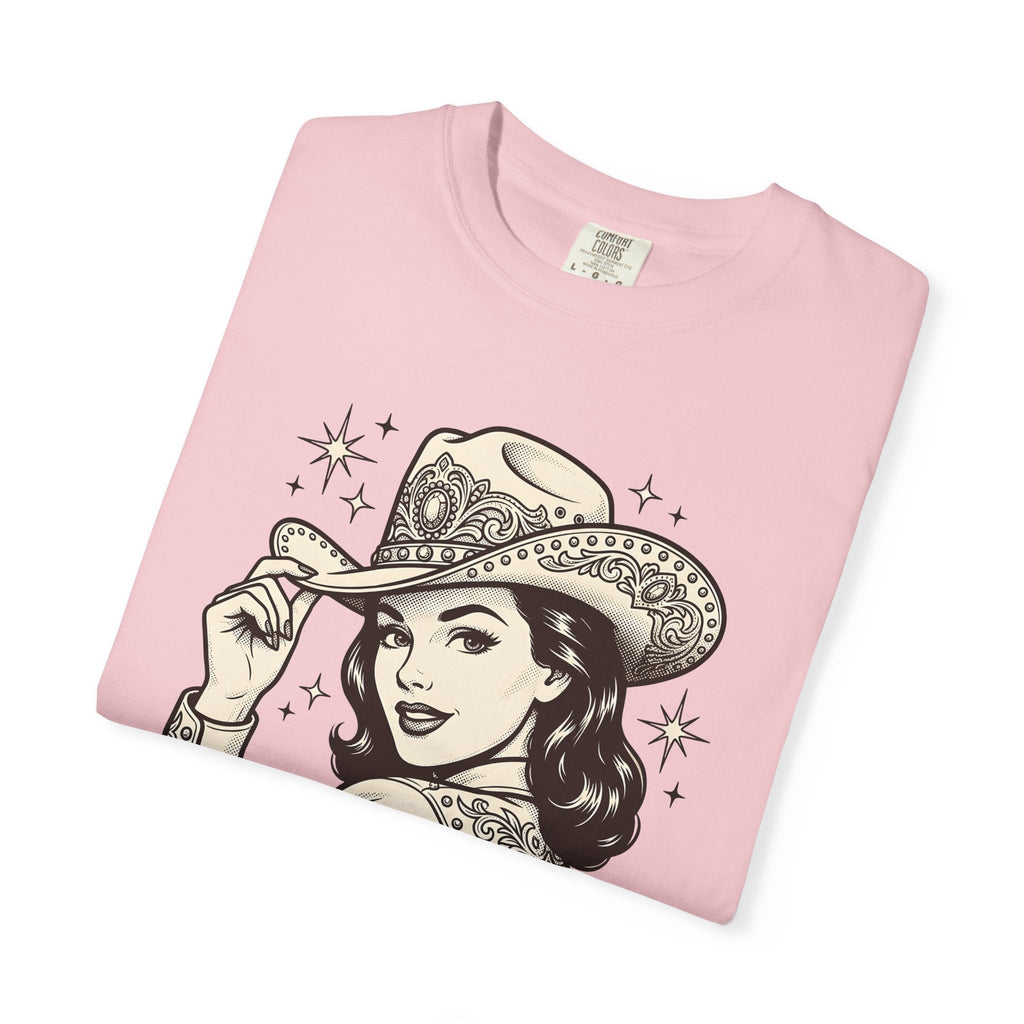 Cowgirl Portrait Shirt Western Gift for Women Vintage Tee product image 11