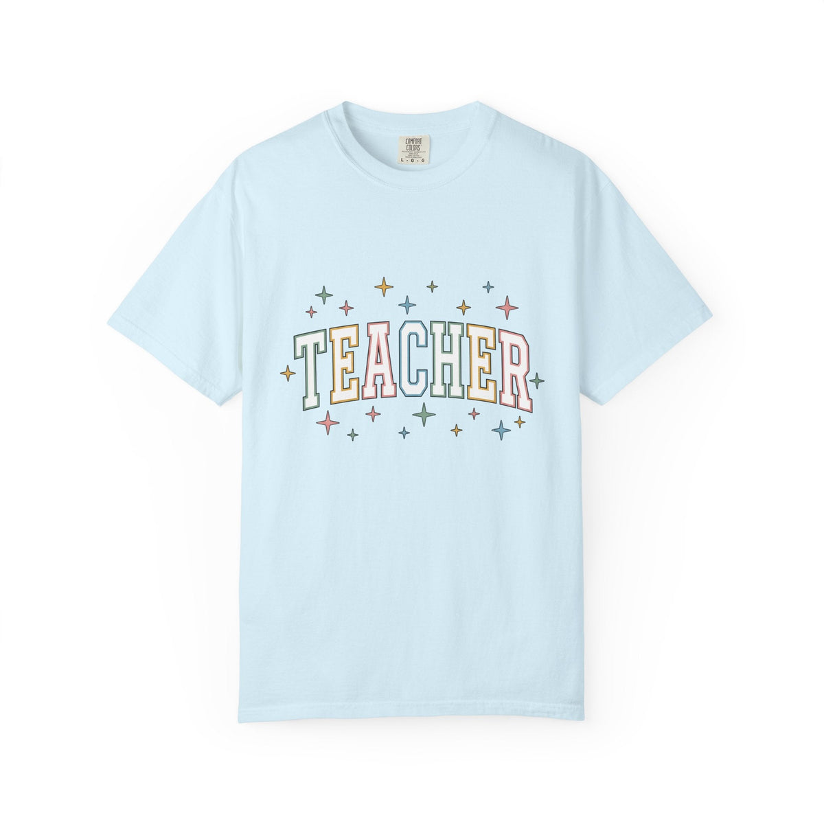 Teaching Phrase Shirt Teachers Learning Unisex Gift Vivid product image 2