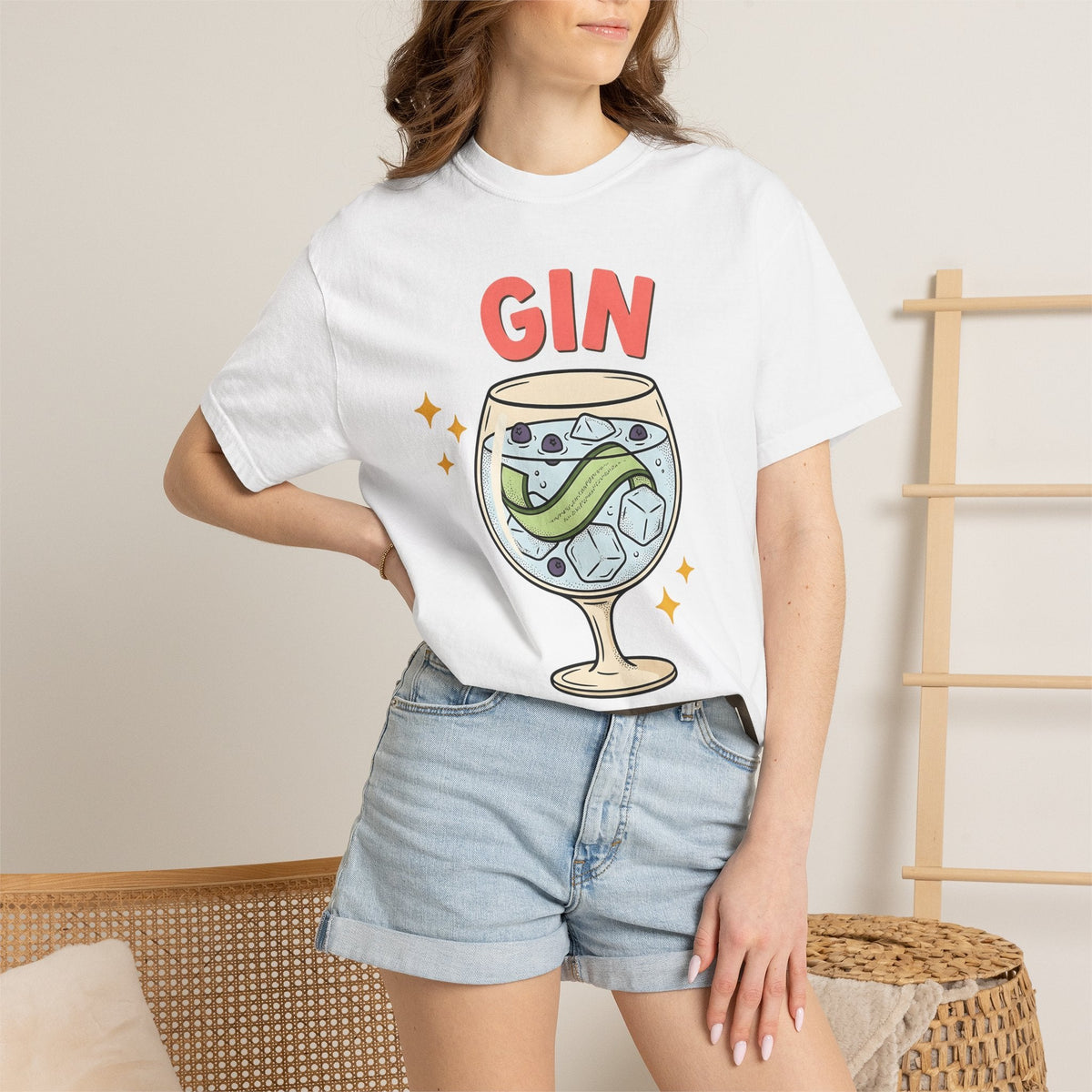 Gin Mixed Drink Shirt Cocktail Gathering Unisex Gift product image 6