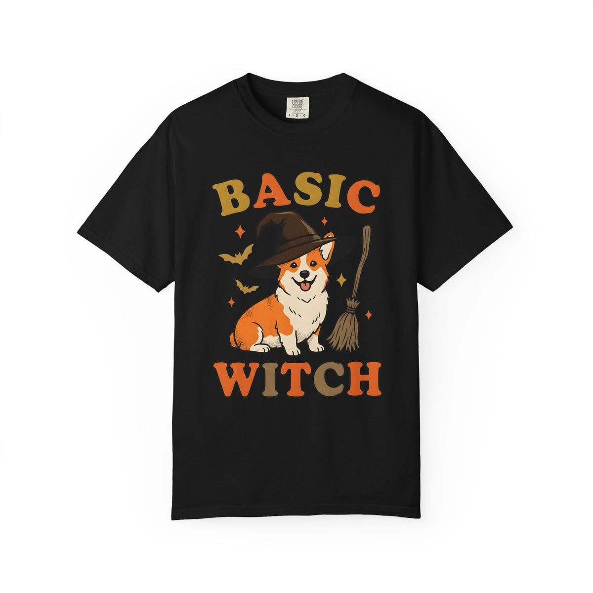 Corgi Magician Cartoon T-Shirt – Halloween Puppy Dog Lover product image 4