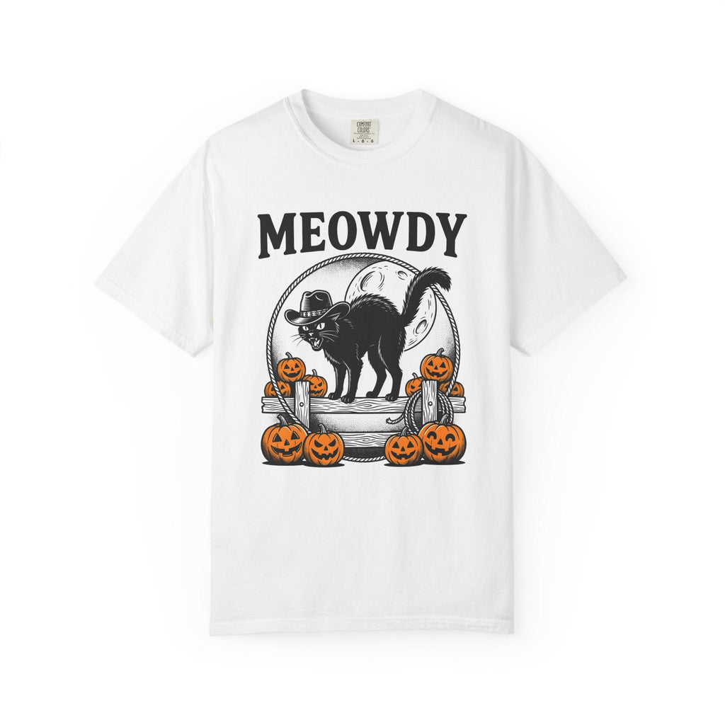 Western Cat Shirt Cowgirl Spooky Gift for Women Rustic Tee product image 1