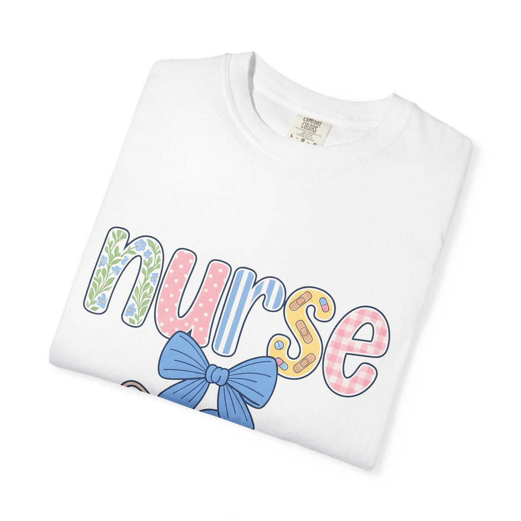 Nurse Stethoscope Bow Shirt Hospital Unisex Gift Adorable product image 5