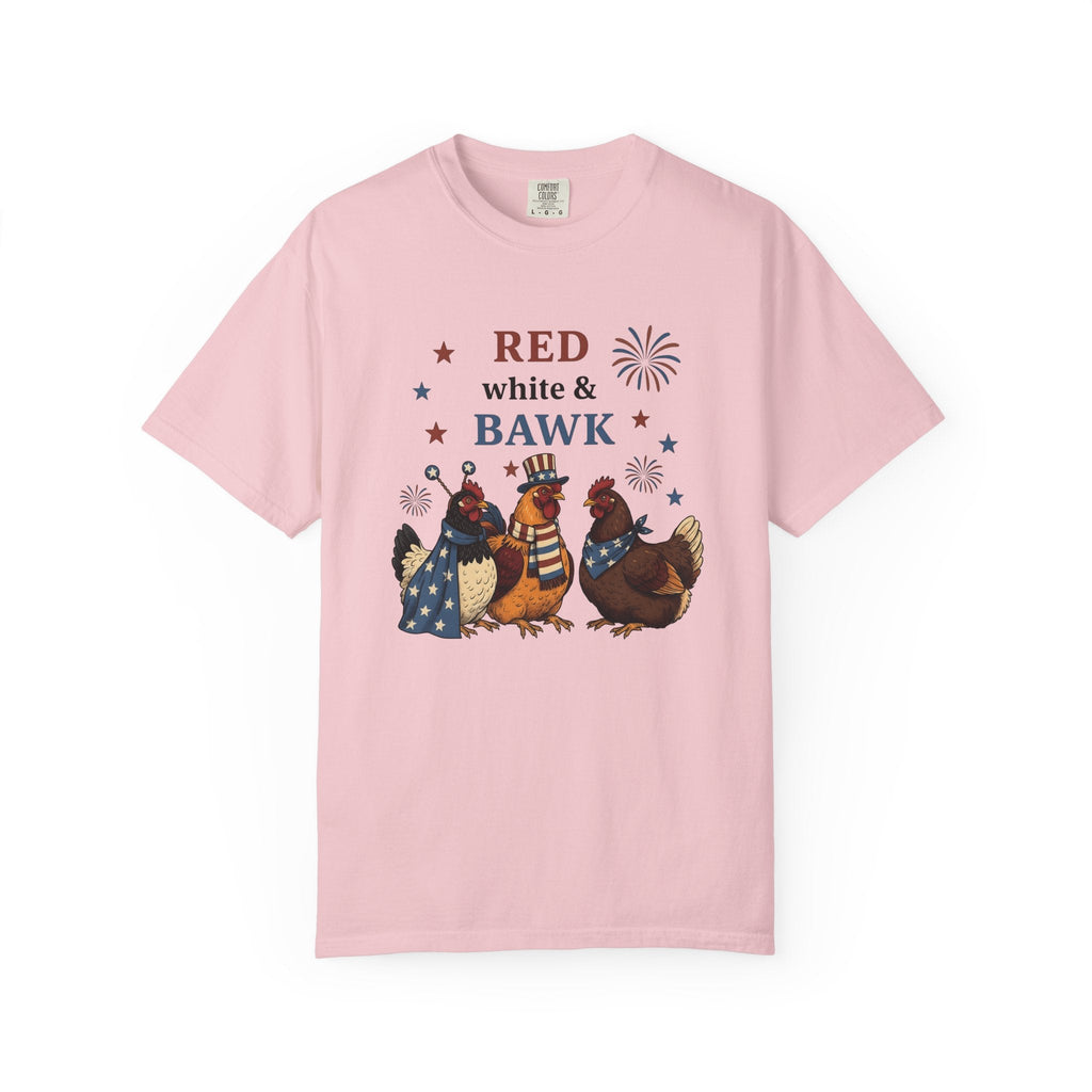 Freedom Chickens Shirt 4th Of July Homestead Unisex Gift product image 3