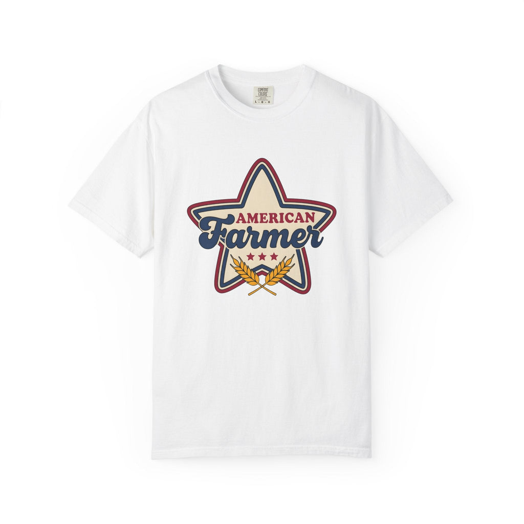 Star Graphic Shirt America Farming Unisex Gift Vintage Tee product image 1