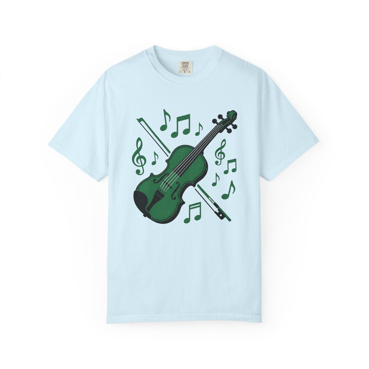 Green Fiddle Shirt St Patricks Day Song Gift Women Graphic product image 2