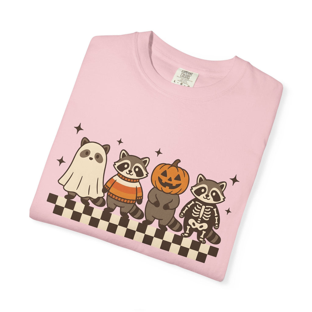 Raccoon Outfits Shirt Halloween Wildlife Unisex Gift Cute product image 12