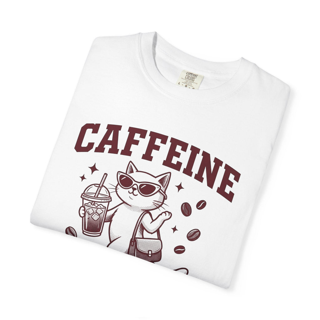 Cat Sunglasses Shirt Coffee Unisex Gift Vintage Tee Kitty product image 5