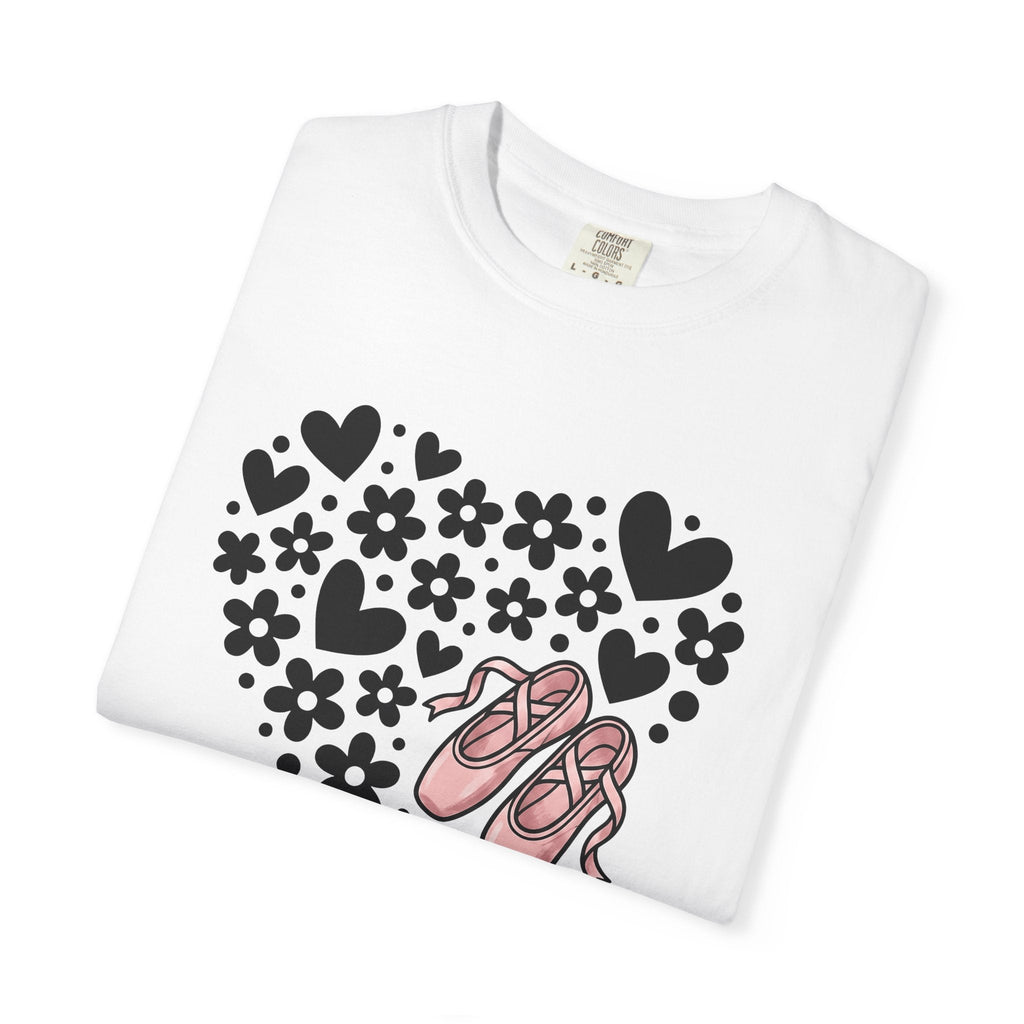 Ballet Shoes Shirt Moms Dance Gift for Women Cute Tee Pointe Shoes T-Shirt