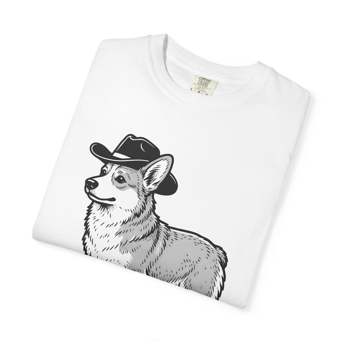 Corgi Pet Shirt Cowgirl Animal Gift for Women Cartoon Tee product image 5