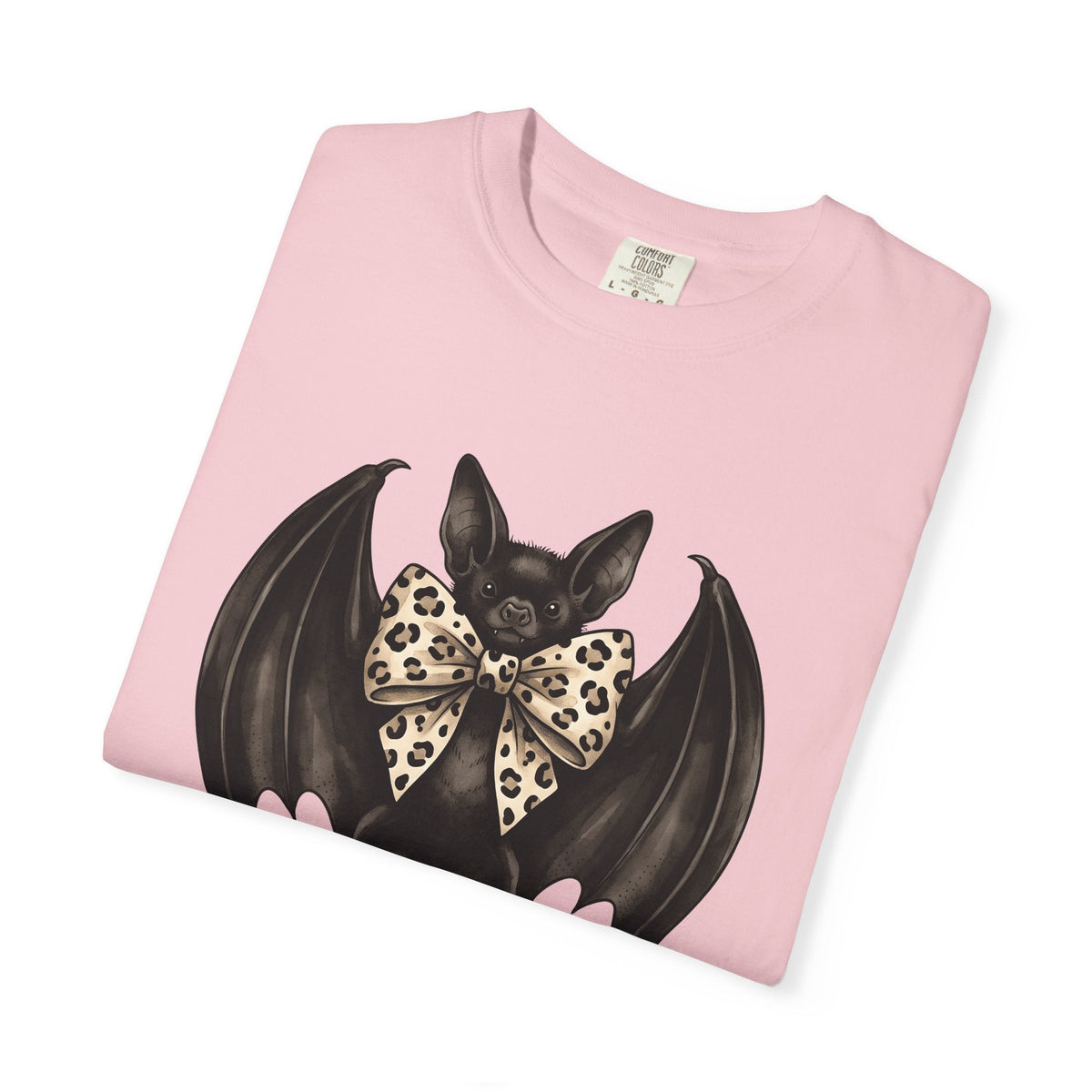 Bat Bow Tie Macabre T-Shirt – Spooky Chic Halloween Design product image 11