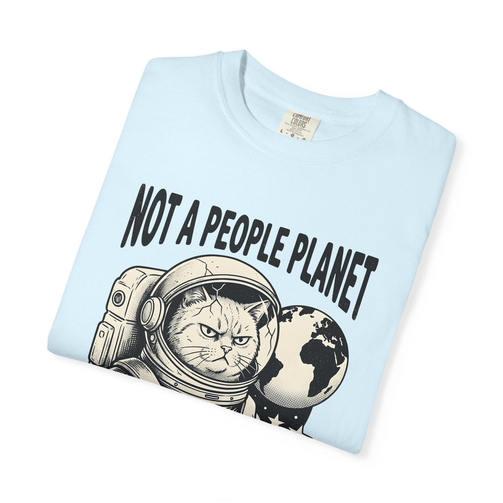 Astronaut Cat Bold T-Shirt – Space Kitty Lover Design product image 8