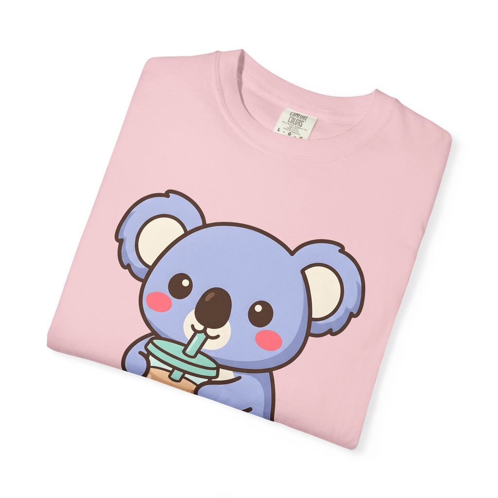 Koala Bubble Shirt Drinks Wildlife Unisex Gift Chibi Tee product image 11