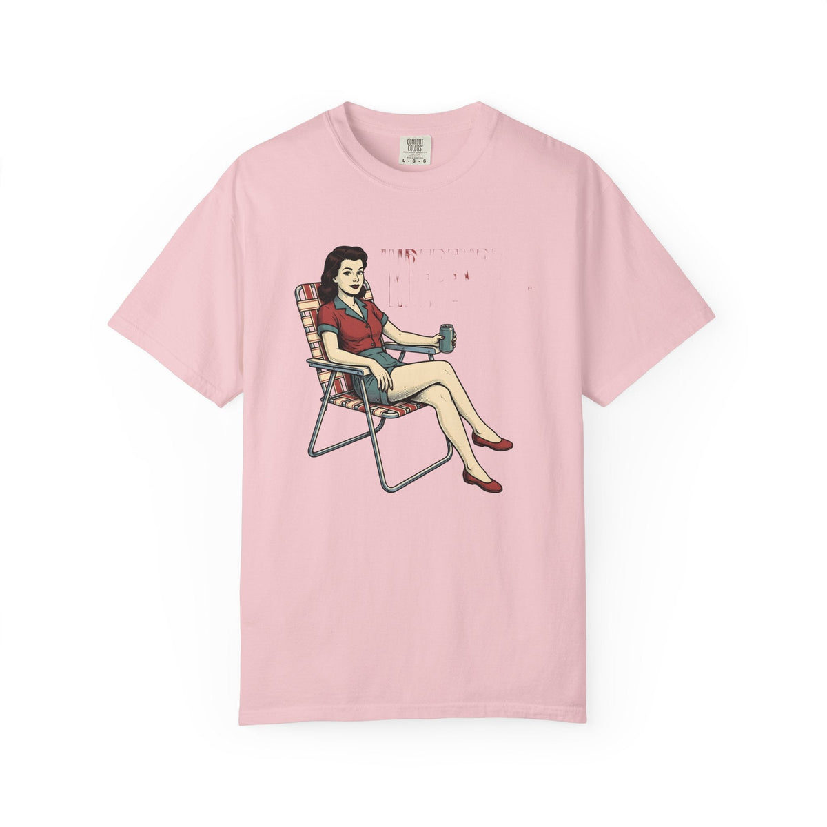 Pinup Woman Shirt 4th Of July Freedom Gift Women Throwback product image 3