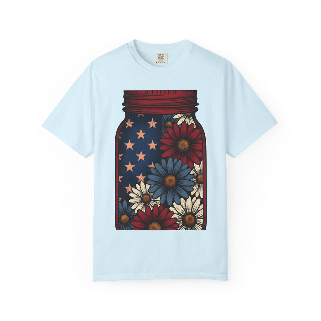 Jar Bouquet Shirt America Freedom Unisex Gift Old-Fashioned product image 2