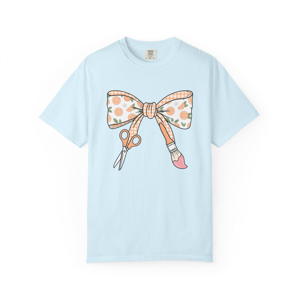Bow Shears Paint Brush Shirt Teachers Crafting Unisex Gift product image 2