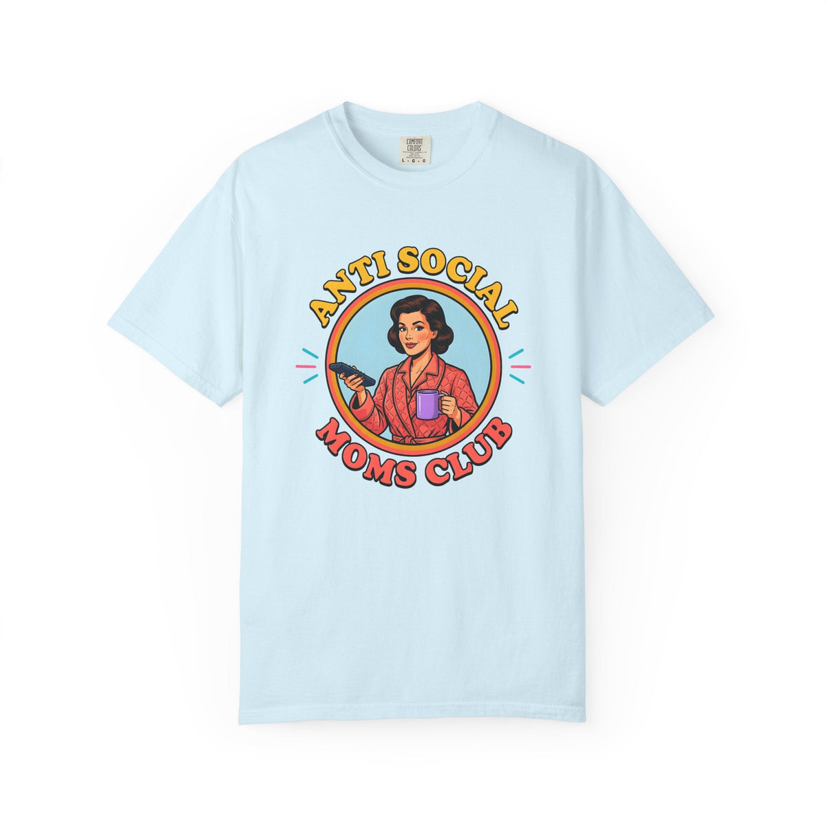 Classic Mom Shirt Moms Latte Gift for Women Cartoon Tee product image 2