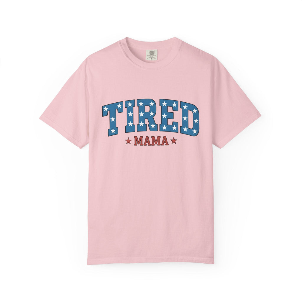 Star Pattern Lettering Shirt Moms Flag Gift for Women product image 3