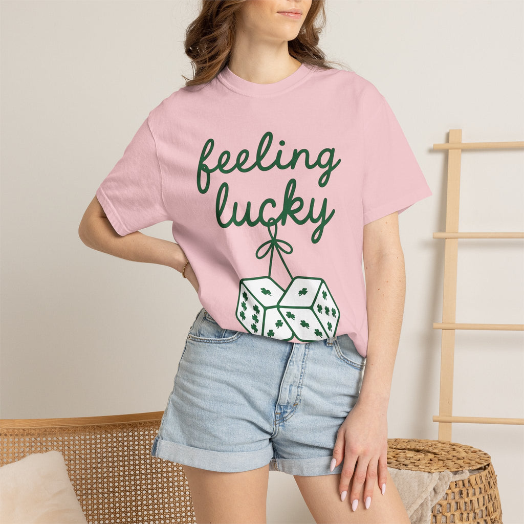 Clover Dice Shirt St Patrick's Day Cards Unisex Gift Line product image 12
