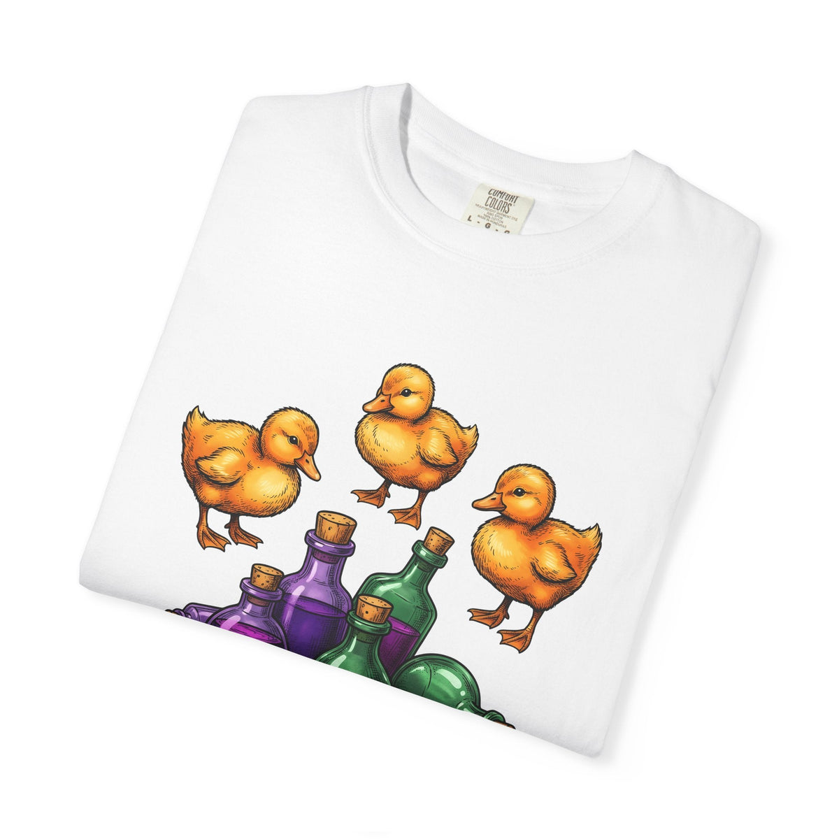 Ducklings Potion Bottles Shirt Halloween Animal Unisex Gift product image 6
