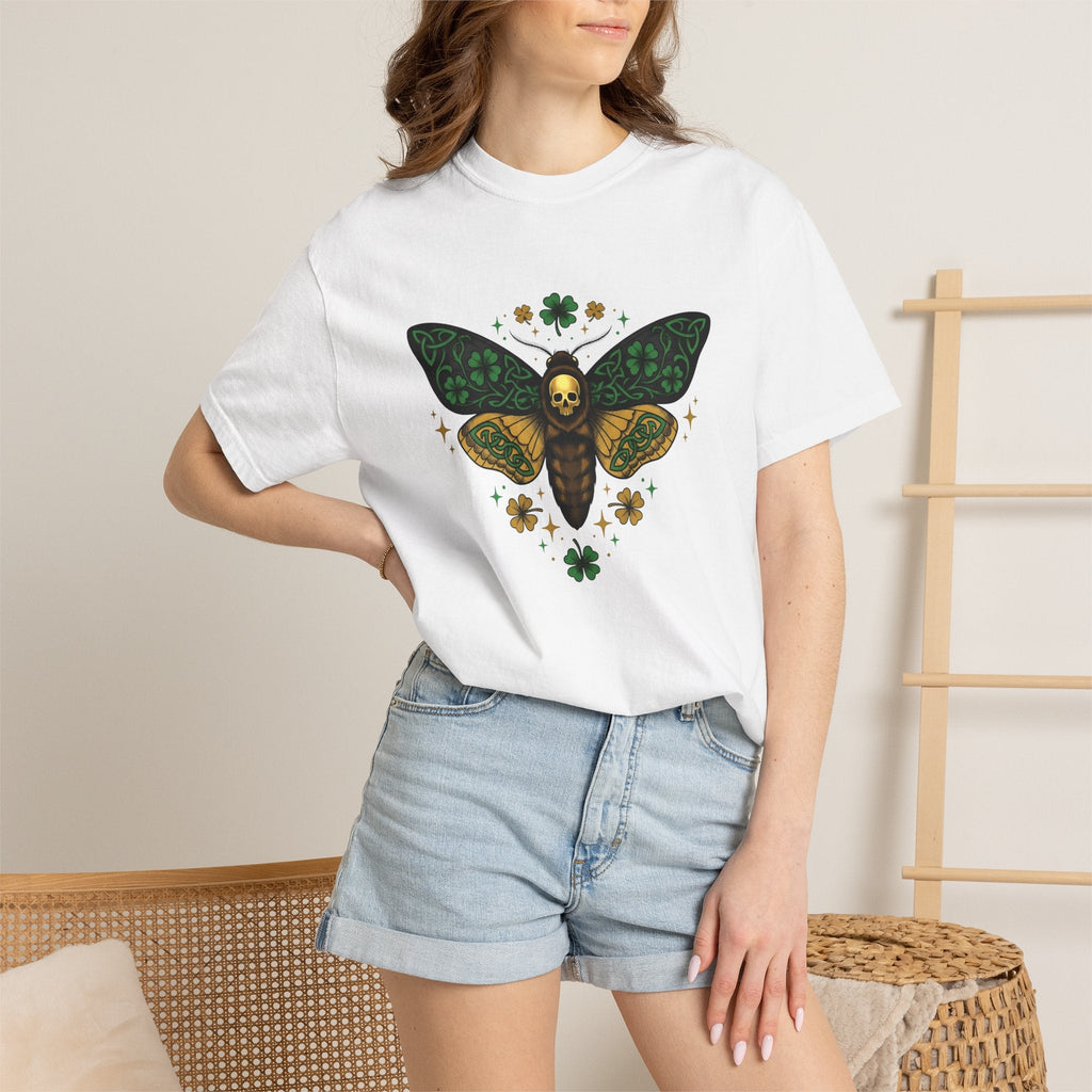 Insect Skull Shirt St Patrick's Day Dark Unisex Gift Tribal product image 7