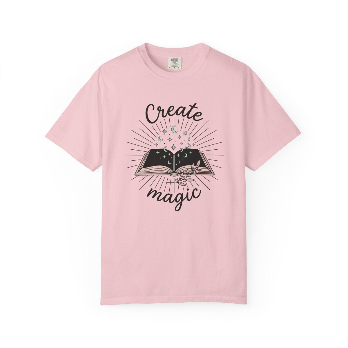 Open Book Shirt Boho Chic Witchy Unisex Gift Hand Drawn Tee product image 3