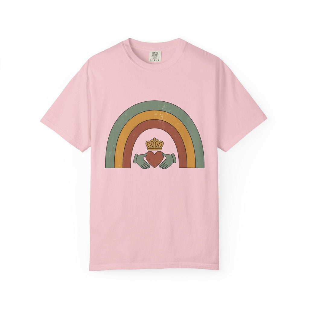 Claddagh Rainbow Shirt St Patrick's Day Celtic Unisex Gift product image 3
