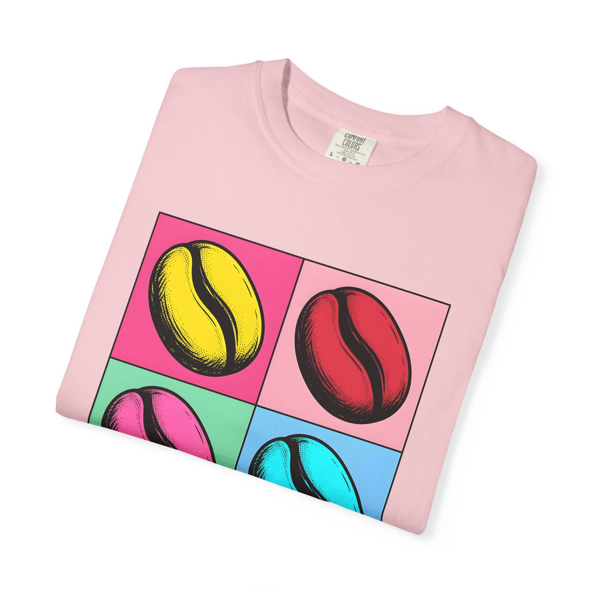 Coffee Bean Shirt Foodie Unisex Gift Pop Art Tee T-Shirt product image 11