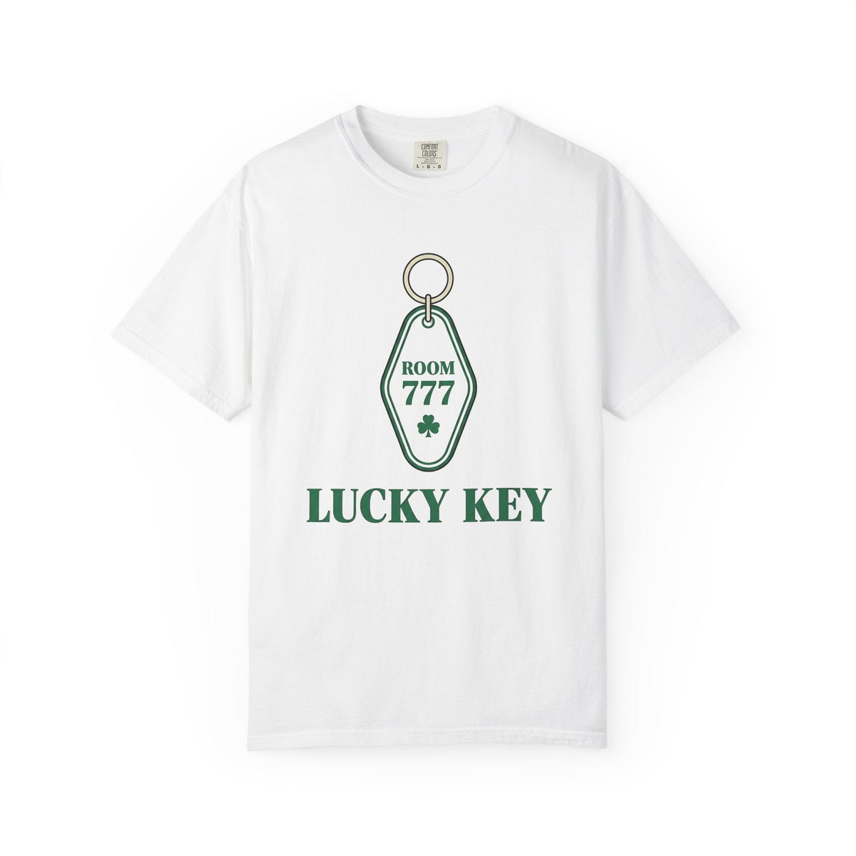 Key Tag Shirt St. Patrick's Day Luck Unisex Gift Retro Tee Keychain T-Shirt