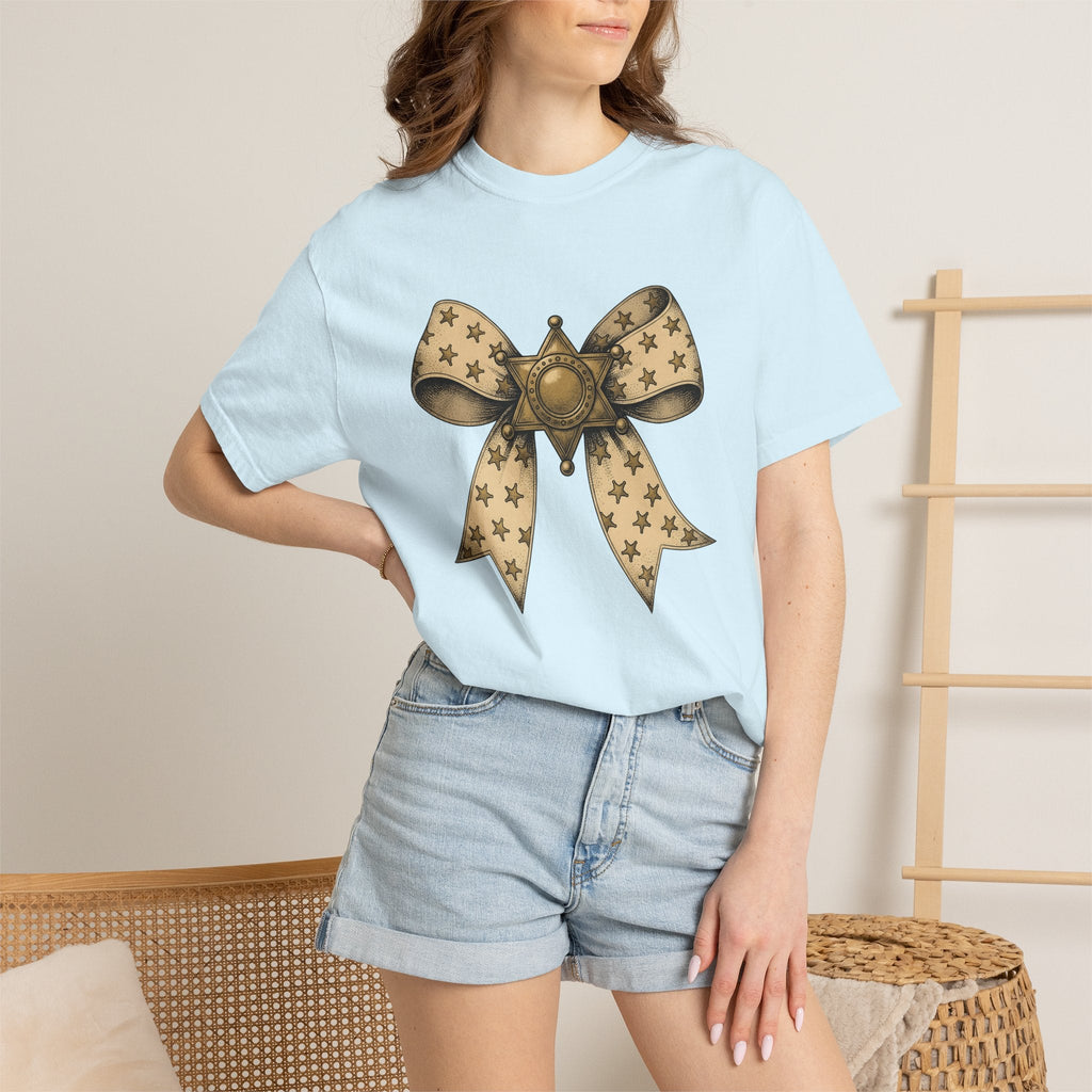 Marshal Star Bow Shirt Cowgirl Western Show Gift for Women product image 9
