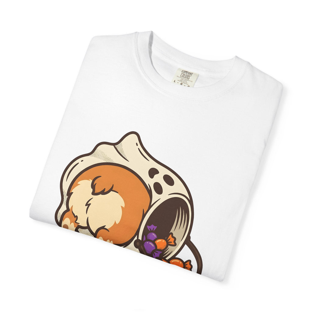 Corgi Dog Shirt Halloween Gift Women Cartoon Tee Puppy product image 6