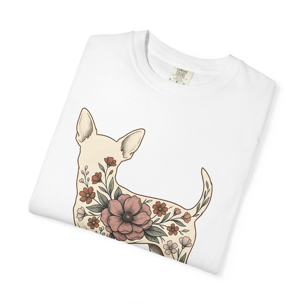 Chihuahua Bloom Shirt Dog Bouquet Unisex Gift Garden Tee product image 5