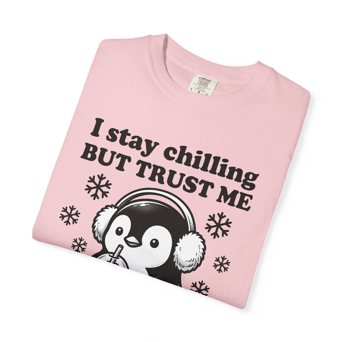 Penguin Drink Shirt Funny Fauna Unisex Gift Hand Drawn Tee product image 11