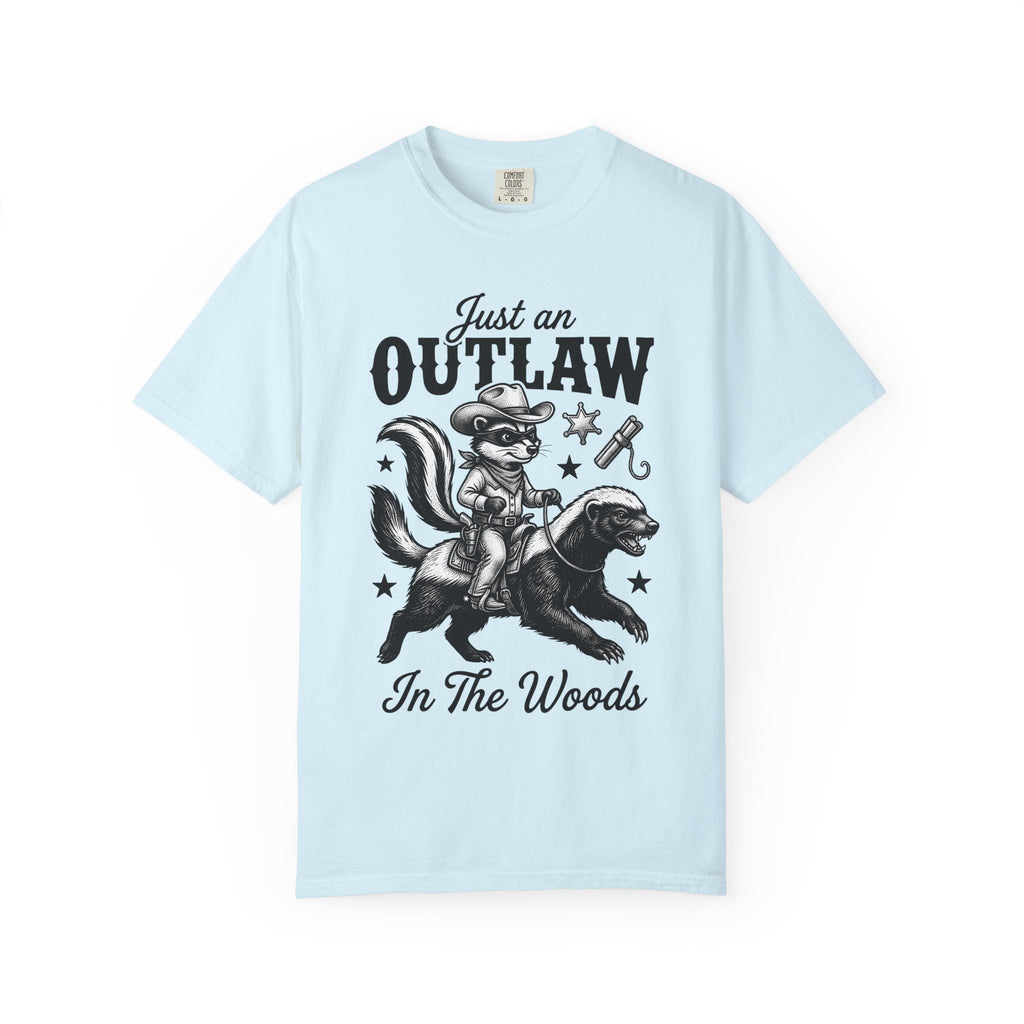 Raccoon Cowboy Retro T-Shirt – Funny Western Wildlife product image 2