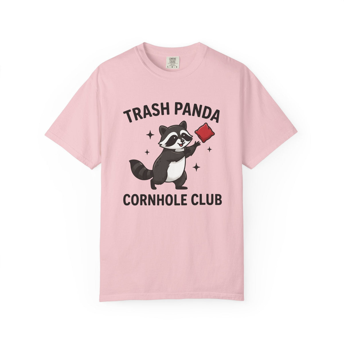 Raccoon Cornhole Shirt Wildlife Gift Women Comic Tee Boards product image 3