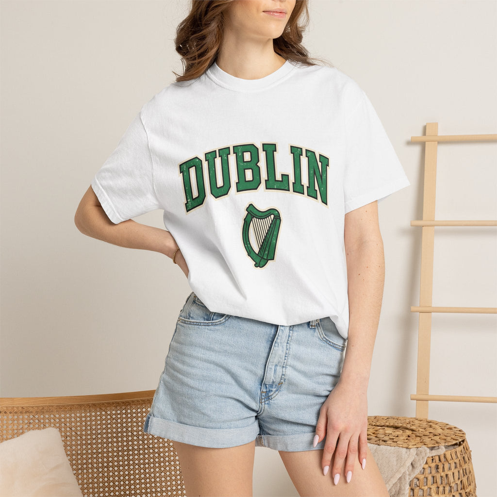 Gaelic Harp Shirt St. Patrick's Day Emerald Isle Unisex product image 6